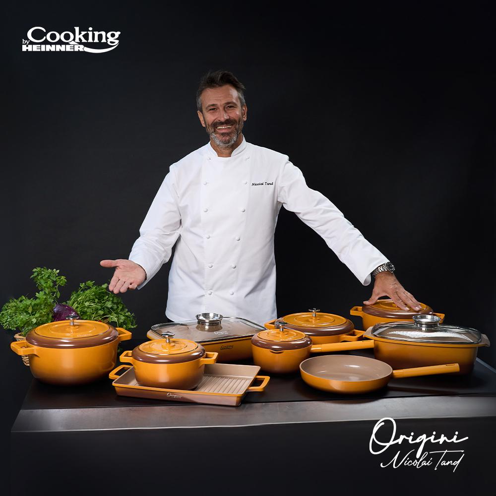 TIGAIE ALUMINIU TURNAT + CAPAC 26x5CM, NICOLAI TAND, ORIGINI, COOKING - imagine 11