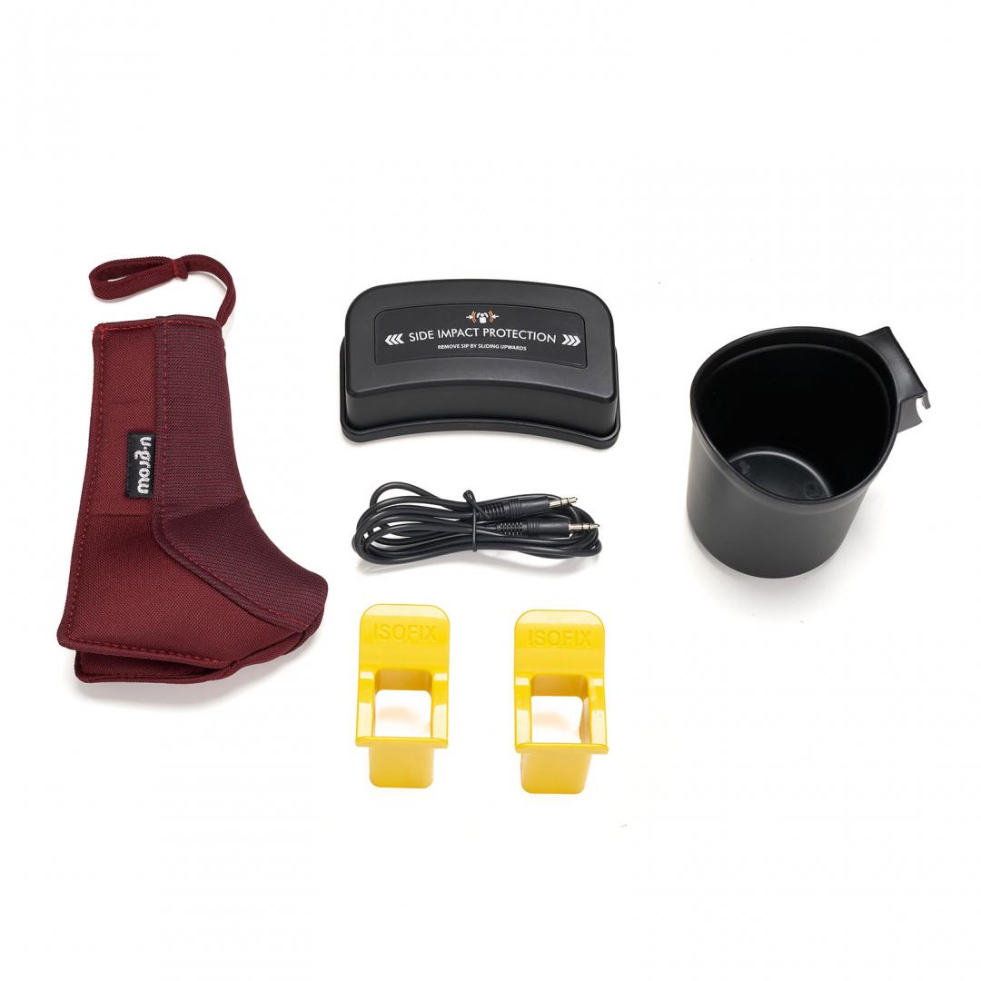 Scaun auto I-size U-Grow Goldfix Plus, isofix, 76-150 cm (9-36 - imagine 14