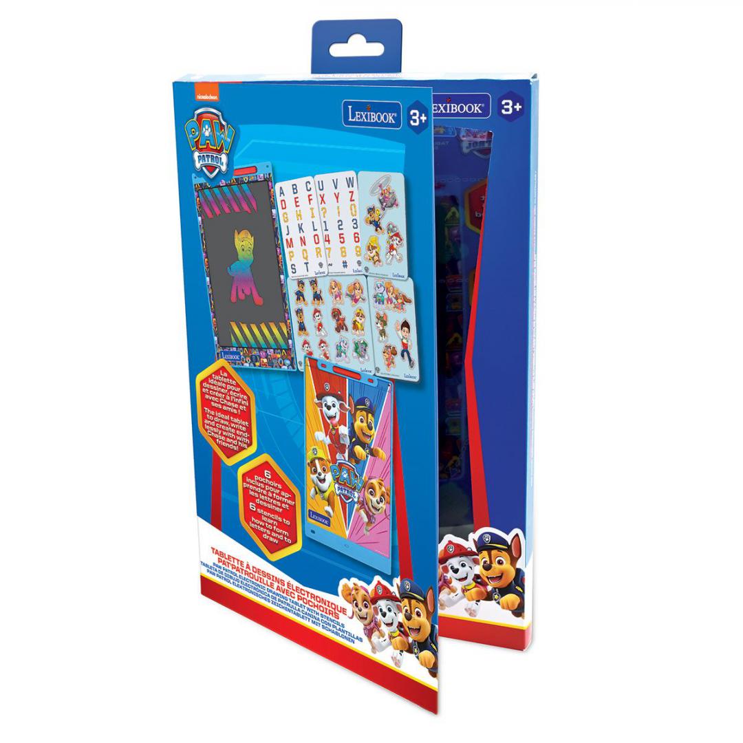 TABLETA DE DESENAT CU E-INK, PAW PATROL - imagine 4