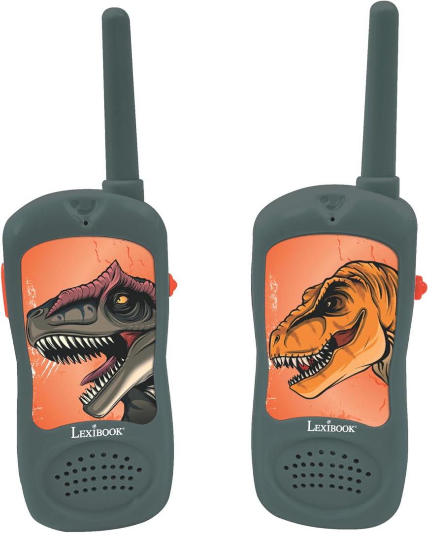 SET CU STAȚII EMISIE-RECEPȚIE, DINOZAURI - imagine 4