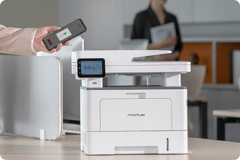 Multifunctional laser PANTUM BM5220ADW, format A4, Monocrom, Duplex, USB + - imagine 4