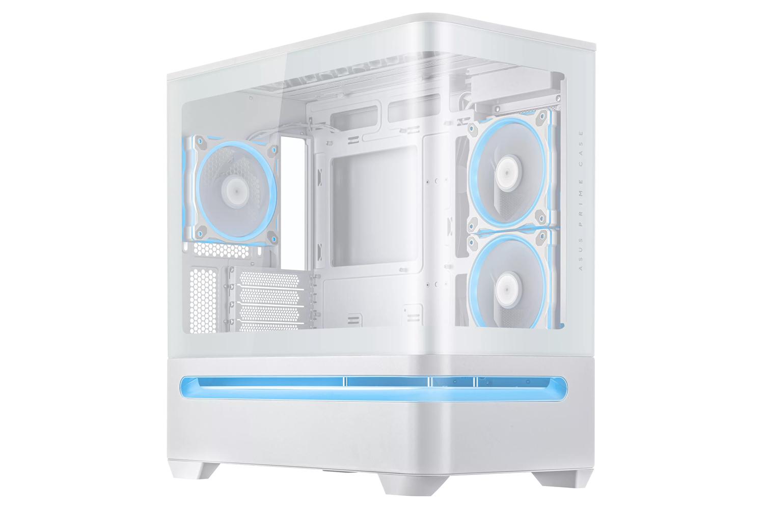 Carcasa ASUS Prime AP202 ARGB, Mini Tower, White