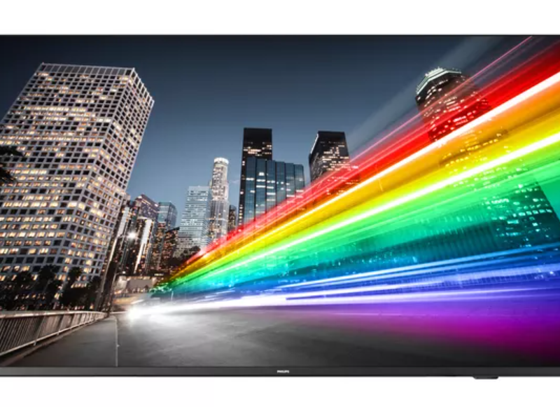 TV signage Philips 65” B-Line, 4K UHD, Chromecast built-in, Google
