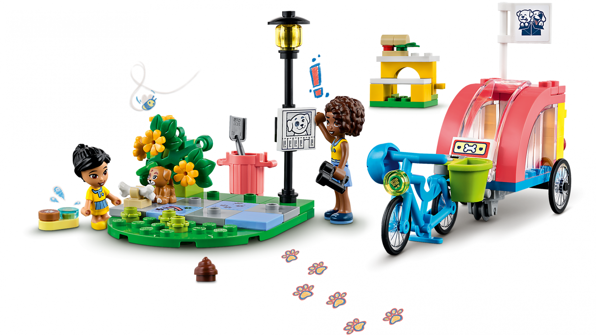 BICICLETA PT.SALVAREA CAINILOR,LEGO41738 - imagine 7