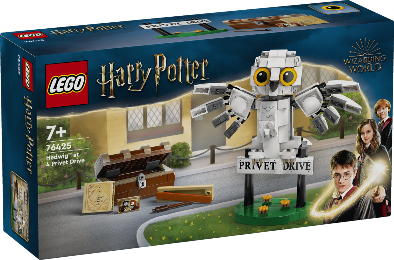 HEDWIG PE PRIVET DRIVE NR. 4, LEGO 76425 - imagine 4