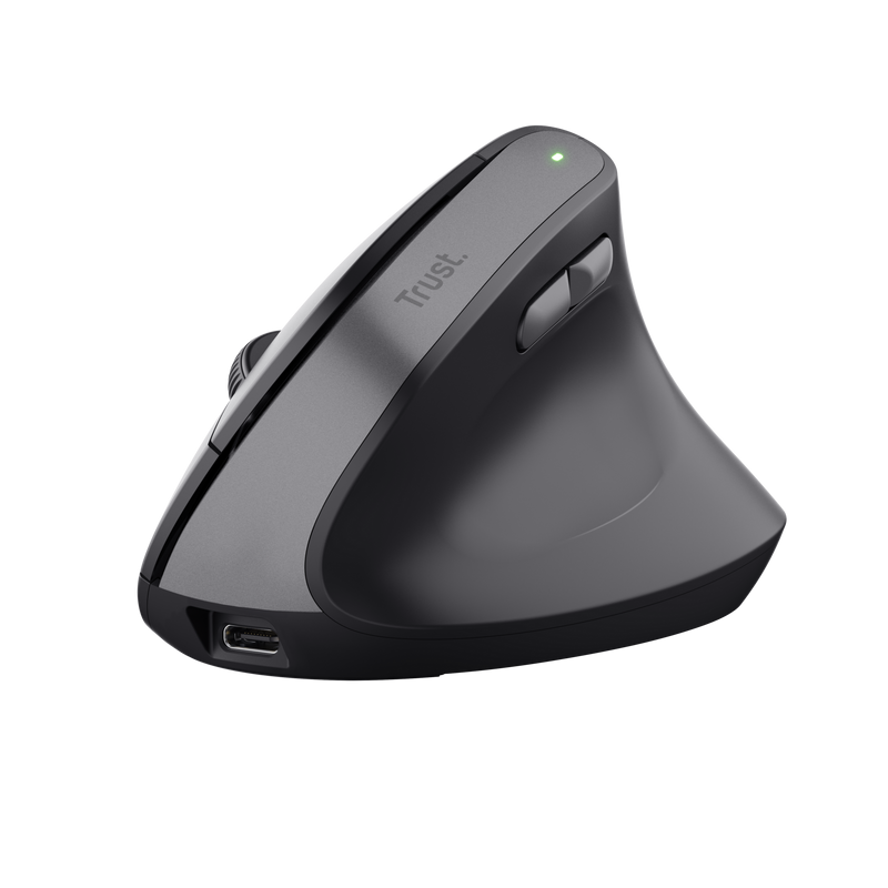 Mouse Wireless Trust Bayo II, 2400 dpi, Negru