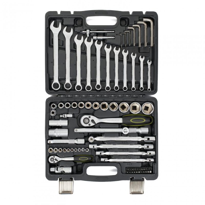HEINNER TRUSA 77 PIESE 1/4"&1/2" CR-V