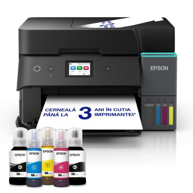 Multifunctional inkjet EPSON EcoTank CISS L6390, format A4, Color, Duplex,