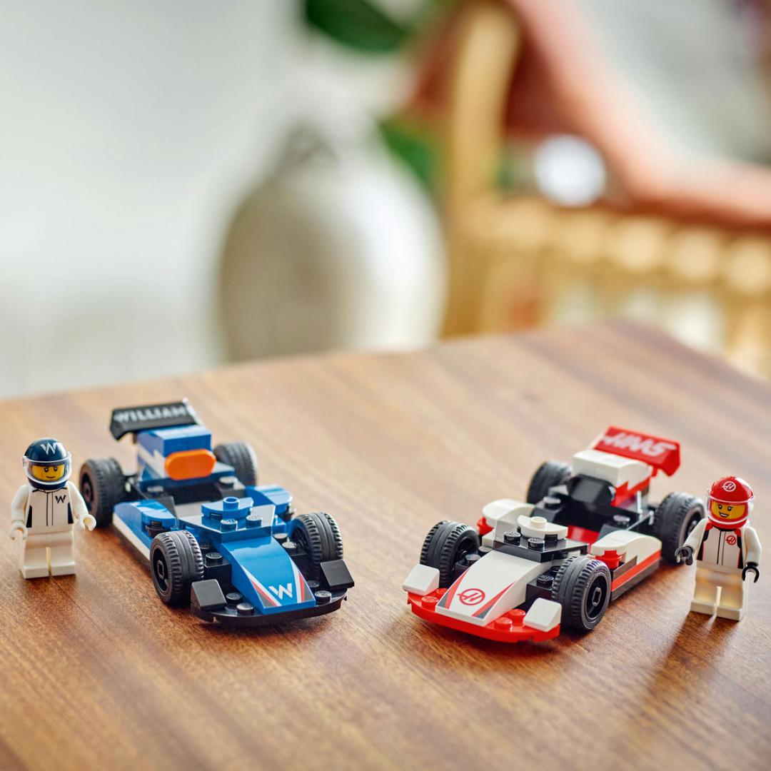 MASINI DE CURSE F1 WILLIAMS RACING SI HAAS F1, LEGO60464 - imagine 6