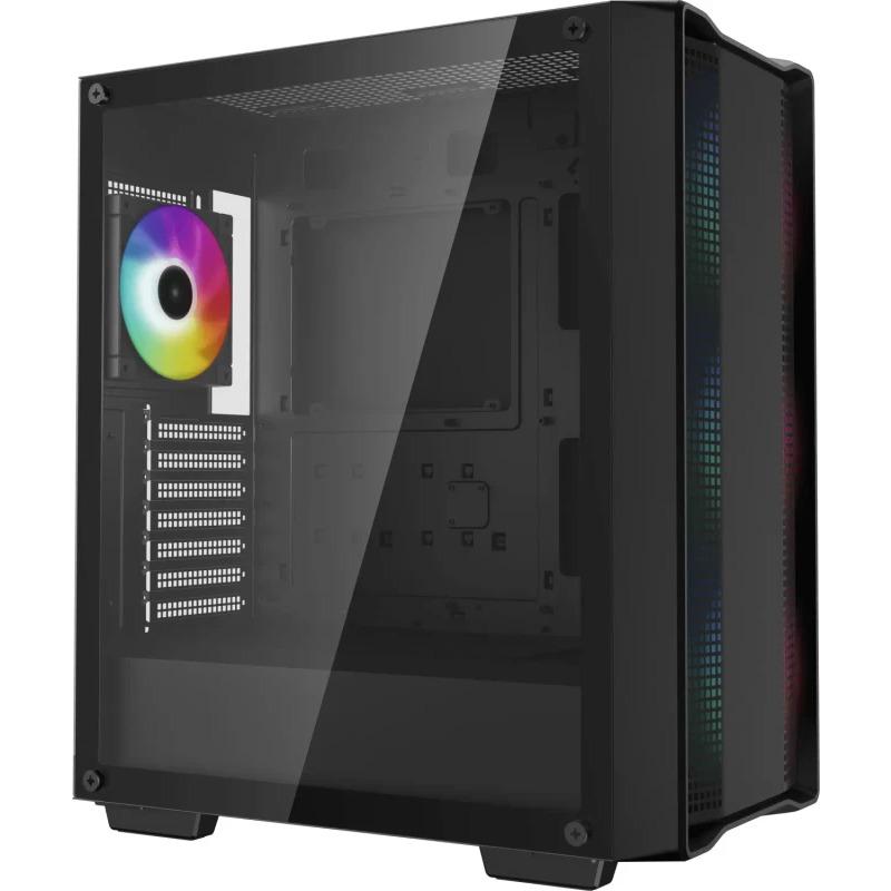 Carcasa DEEPCOOL CC560 ARGB V2, RGB, Mid Tower, Black - imagine 4