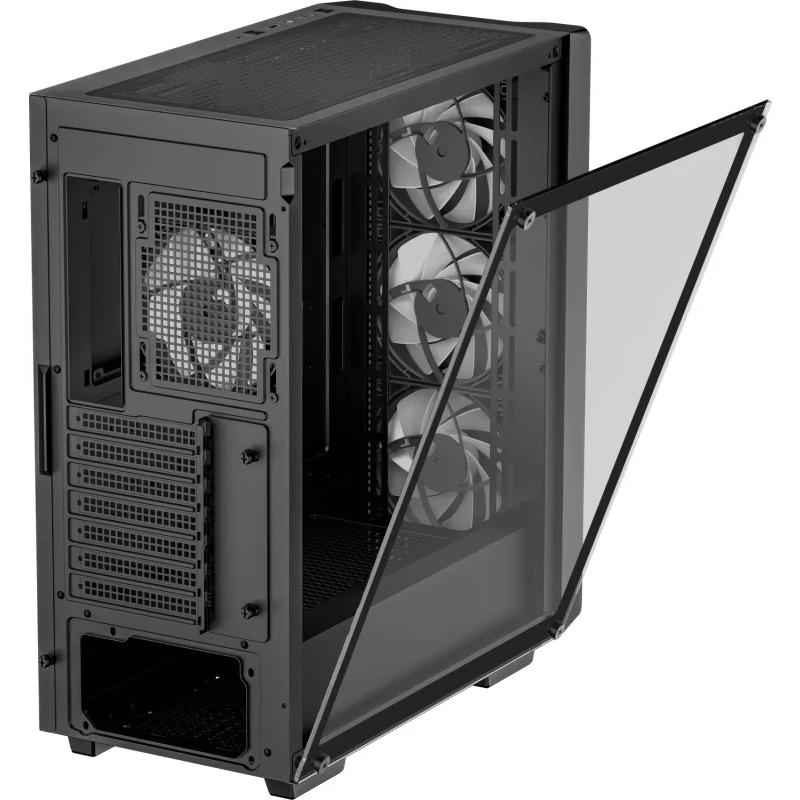 Carcasa DEEPCOOL CC560 V2, RGB, Mid Tower, Black - imagine 11