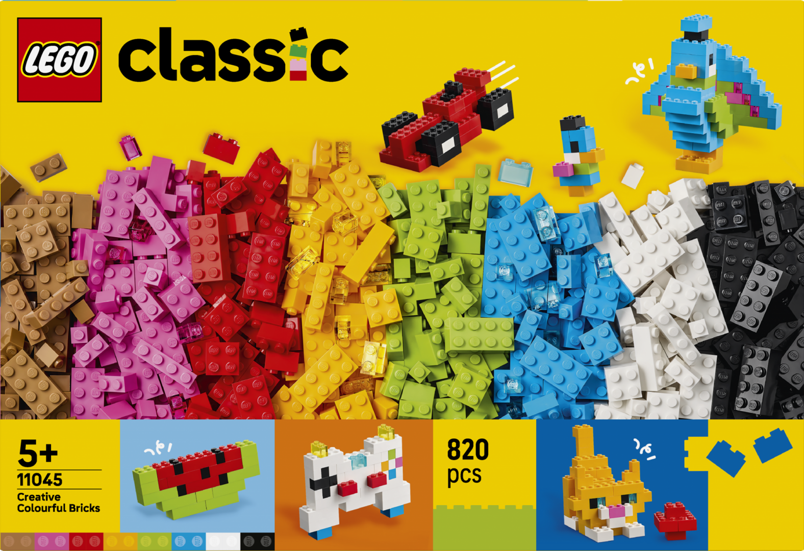 CARAMIZI CREATIVE IN CULORI LEGO11045 - imagine 4