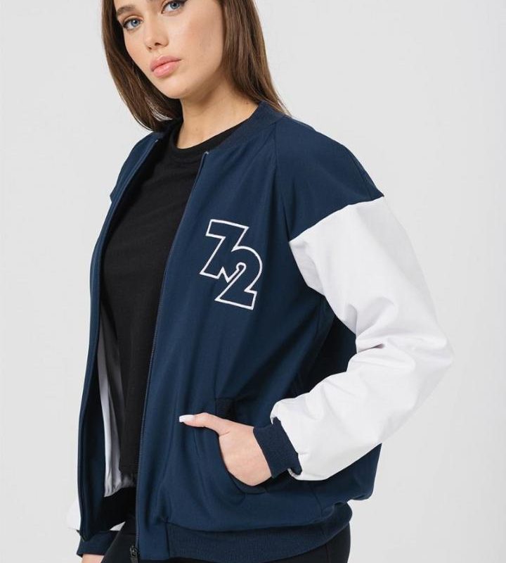 JACHETA BOMBER DAMA - NAVY  XS