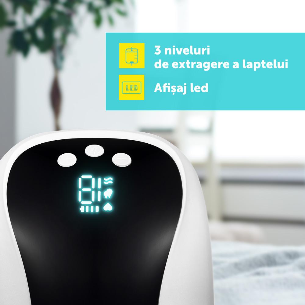 Pompa de san electrica si portabila,10 niveluri de extragere, 5 - imagine 10