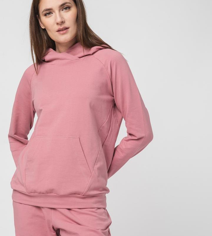 HANORAC COTON RAGLAN FEMEI PINK-L