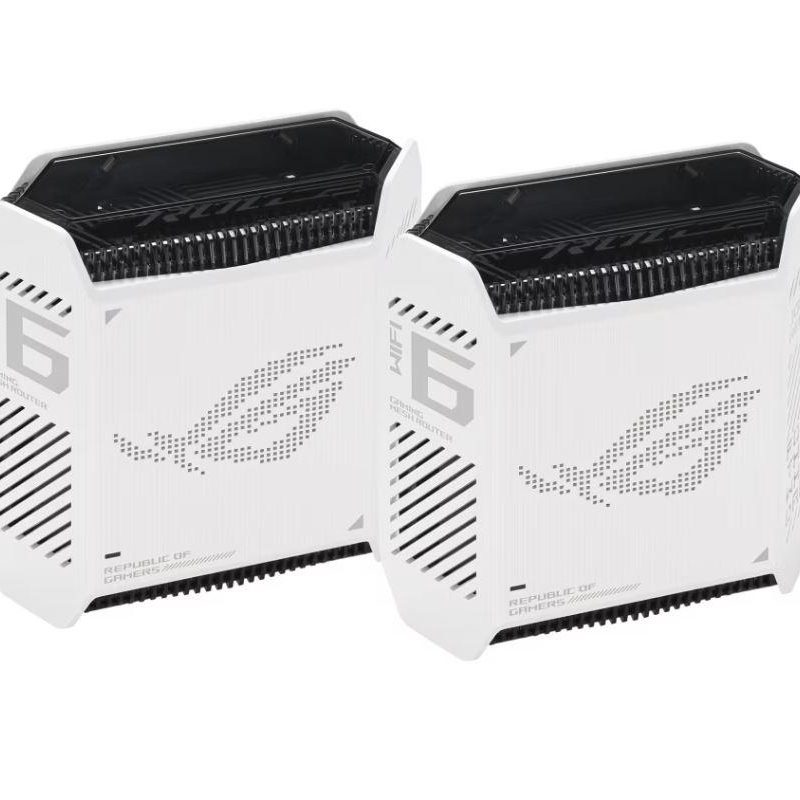 Router Wireless Asus GT6(W-2-PK)White, tri-band, WI-FI 6, Standard retea: WiFi - imagine 3