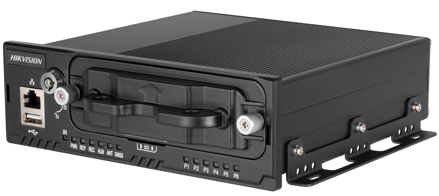 NVR Hikvision AE-MN5043(RJ45) 4-ch , H.264/H.265, 2 x HDD/SSD Mobile