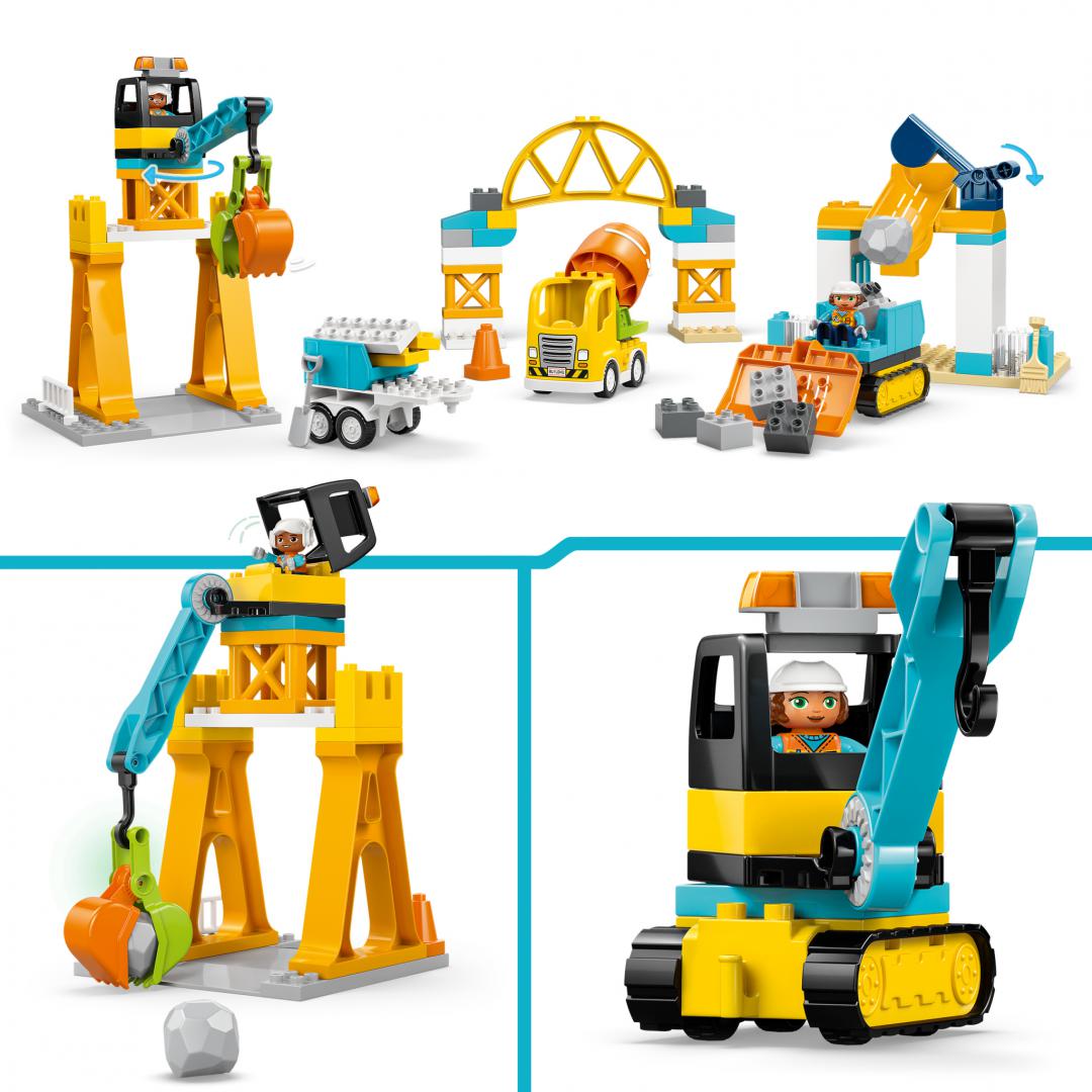 SANTIER SI VEHICULE DE CONSTRUCTII LEGO10476 - imagine 4
