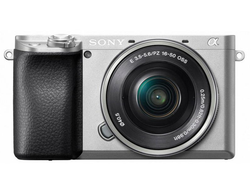 Kit SONY A6100 DSLR 24.2MP, ISO 100-32.000 (Extins: 100-51.200), 1/4000s,