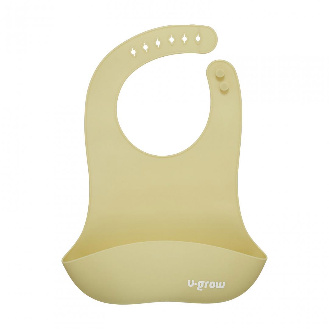 Set diversificare 5 piese silicon : baveta, bol, farfurie, lingurita - imagine 5