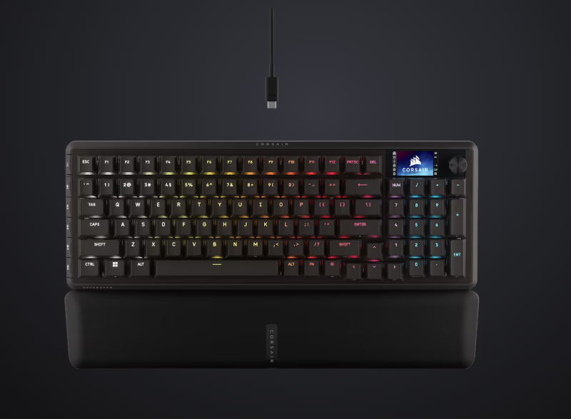 Tastatura Mecanica Gaming CORSAIR VANGUARD 96, RGB, USB, negru