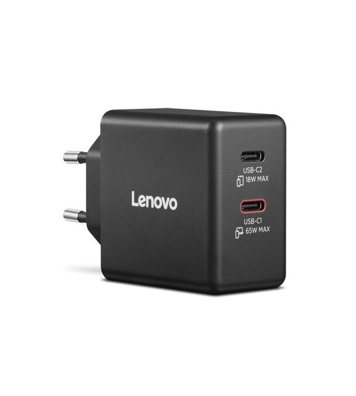 Incarcator Laptop Lenovo 40AW065BEU, 65W, Negru, 1 an Garantie