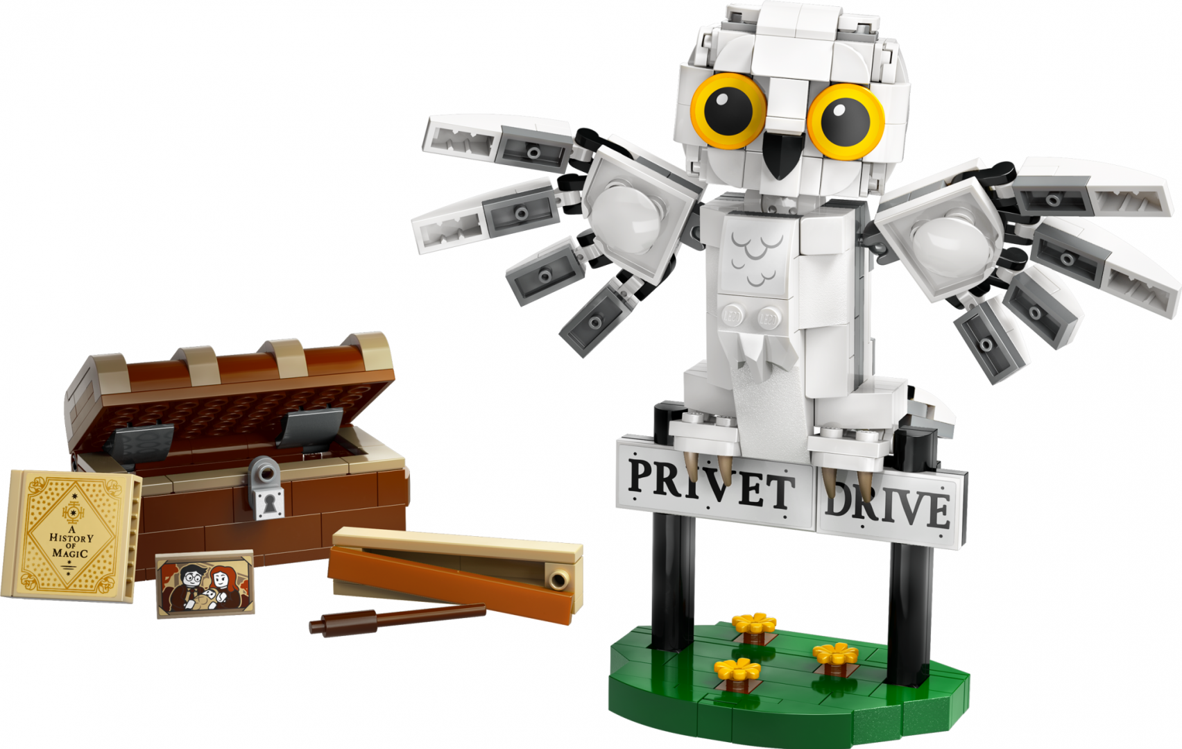 HEDWIG PE PRIVET DRIVE NR. 4, LEGO 76425 - imagine 5