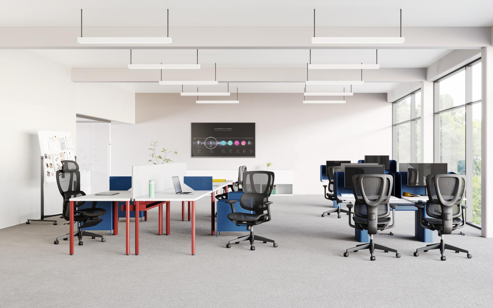 Scaun birou Serioux Aeromesh, Dimensiuni (LxAxÎ): 68,5x67x111-119cm, Capacitate greutate: 150 - imagine 8
