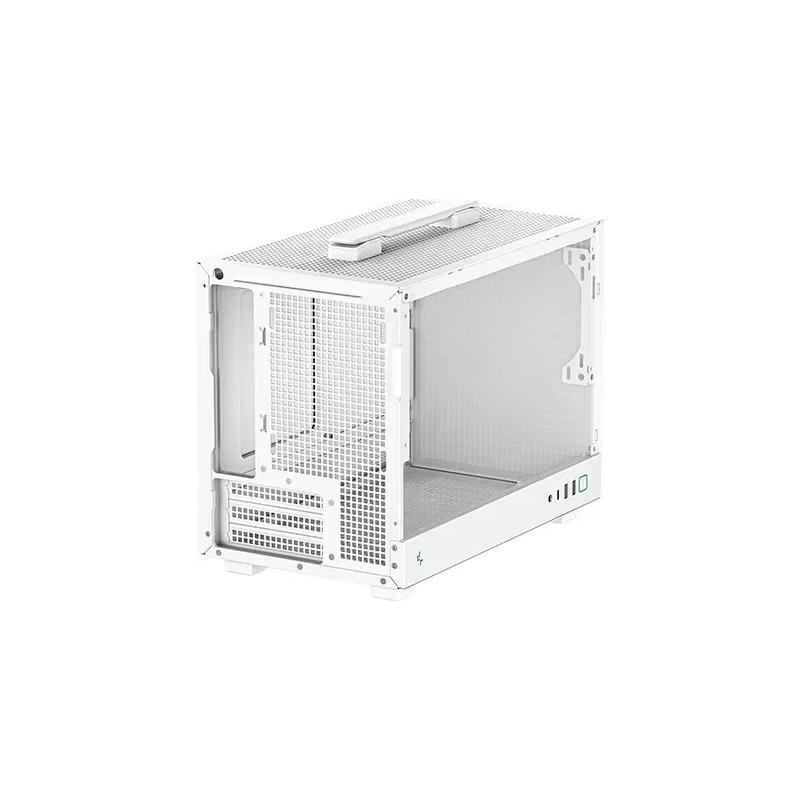 Carcasa DEEPCOOL CH160 WH, Mini Tower, White - imagine 5