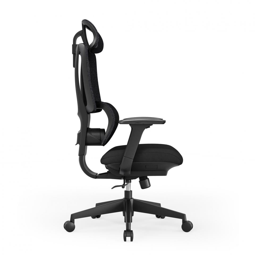 Scaun birou Serioux Aeromesh, Dimensiuni (LxAxÎ): 68,5x67x111-119cm, Capacitate greutate: 150 - imagine 3