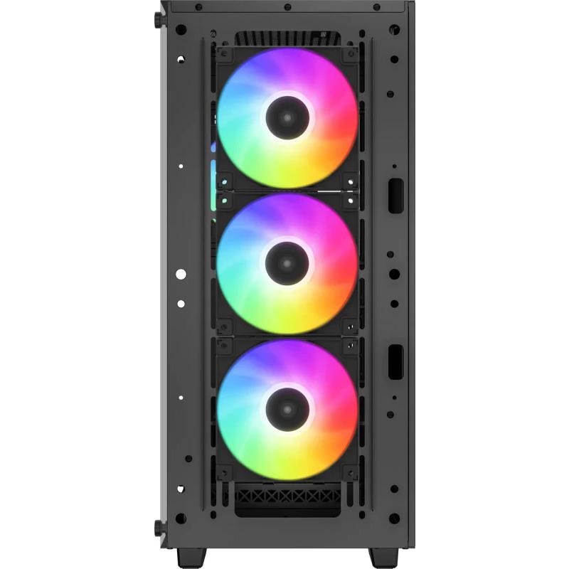 Carcasa DEEPCOOL CC560 ARGB V2, RGB, Mid Tower, Black - imagine 10