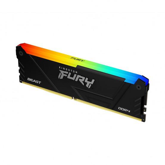 Memorie RAM Kingston FURY Beast RGB 16GB DDR4 3200MHz CL16