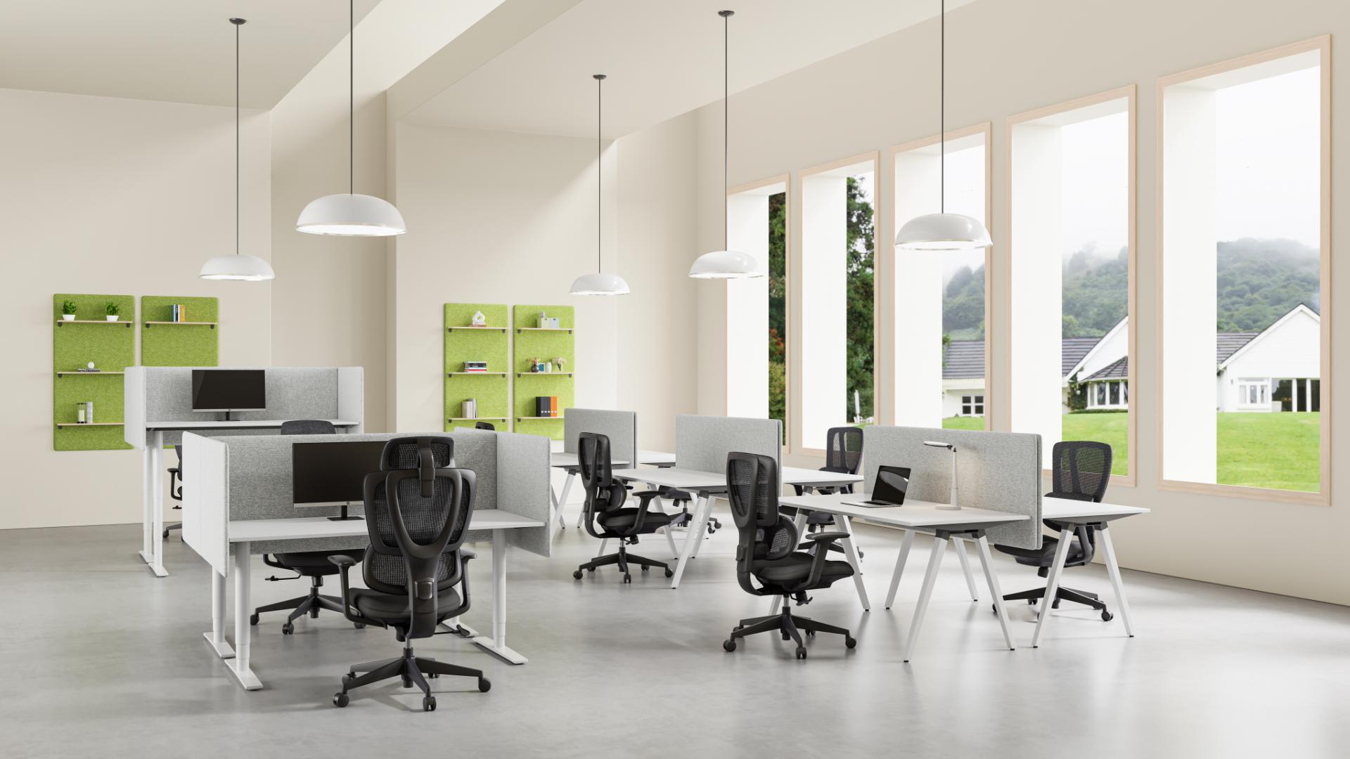 Scaun birou Serioux Aeromesh, Dimensiuni (LxAxÎ): 68,5x67x111-119cm, Capacitate greutate: 150 - imagine 7