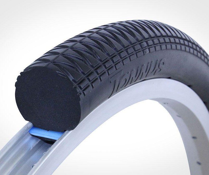 Anvelopa TANNUS Airless New Slick 700x23C Midnight Negru