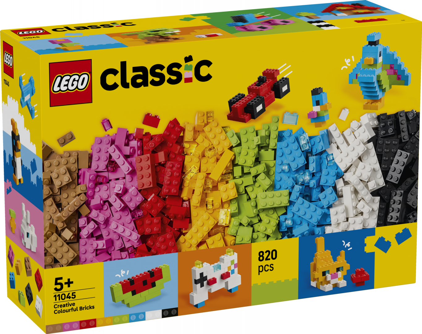 CARAMIZI CREATIVE IN CULORI LEGO11045 - imagine 3