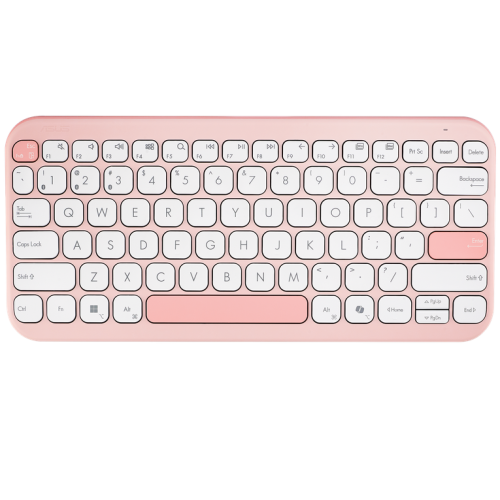 Tastatura ASUS Marshmallow KW100, Wireless, Roz