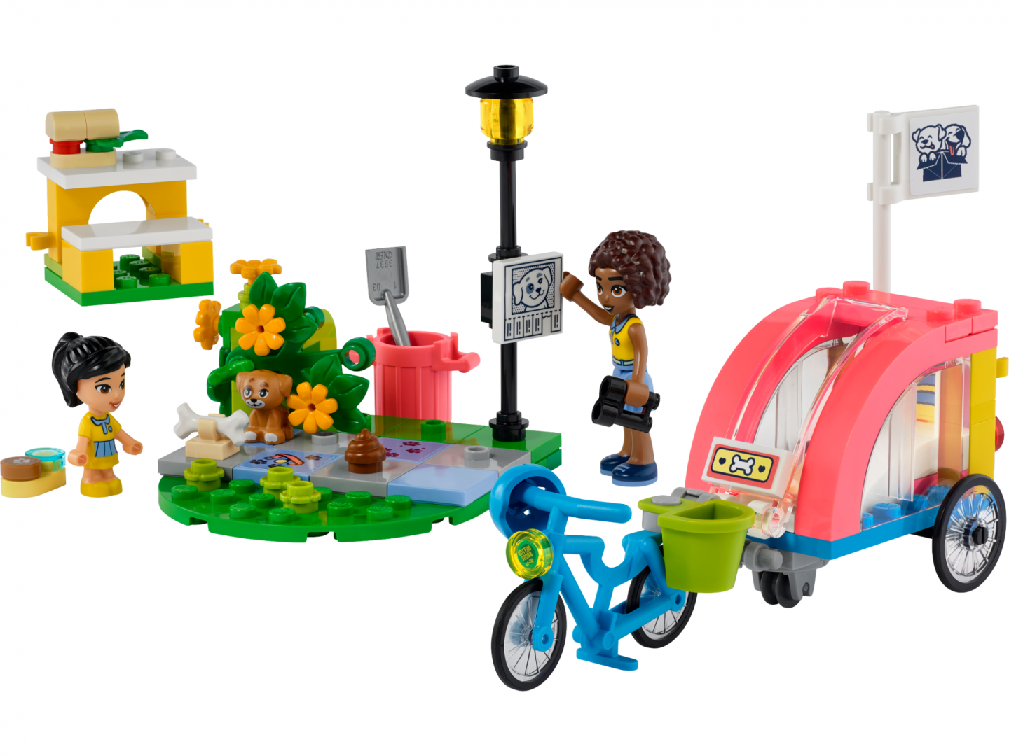 BICICLETA PT.SALVAREA CAINILOR,LEGO41738 - imagine 4