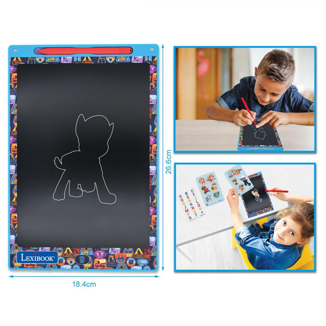 TABLETA DE DESENAT CU E-INK, PAW PATROL - imagine 6
