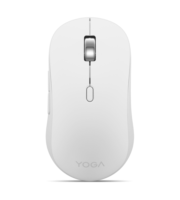 Mouse Gaming Wireless Lenovo Yoga, 4000 dpi, Alb