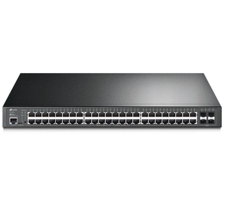 "JetStream™ 52-Port Gigabit L2+ Managed Switch with 48-Port PoE+ PORT:
