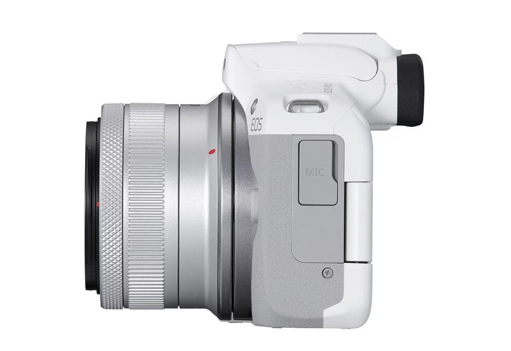 Aparat foto Canon Eos R50 WHITE KIT + Obiectiv RF-S18-45mm - imagine 4
