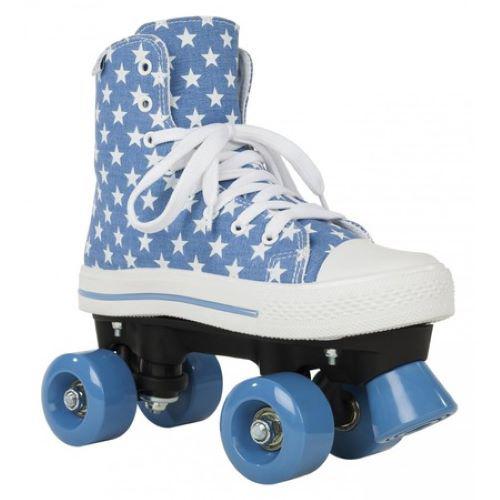 ROLE ROOKIE CANVAS HIGH STARS 35 ALBASTRU/ALB