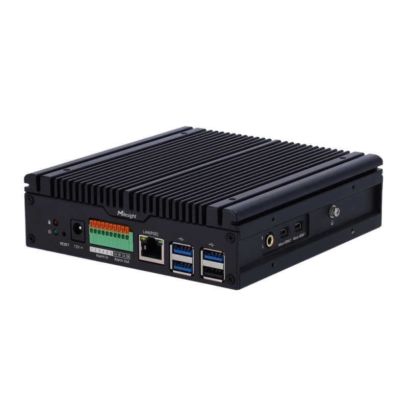 "Mini server Milesight SE0208-K/NX; Memorie:4GB LPDDR5 System operare: Linux Ubuntu