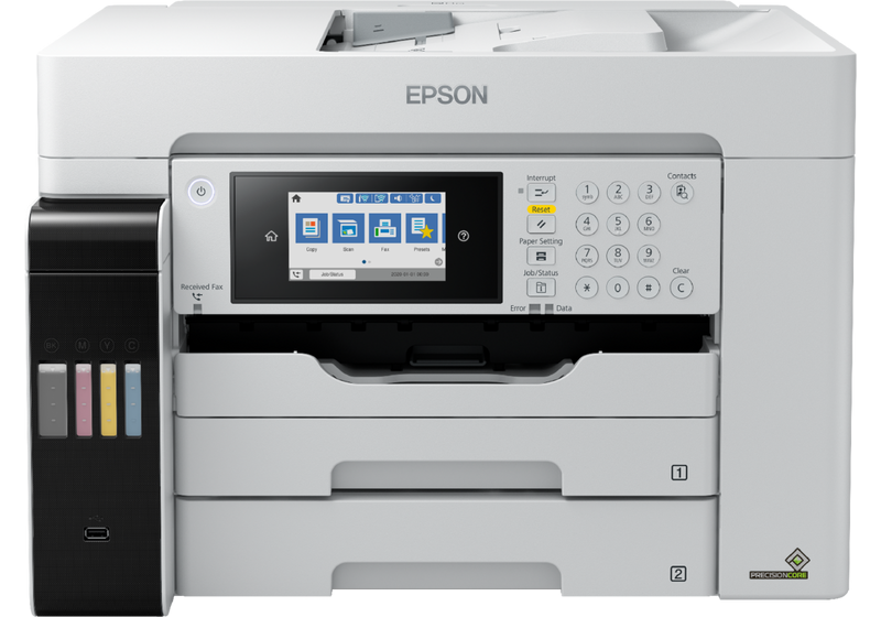 Multifunctional Epson EcoTank Pro L15180,Tehnologie printare: Inkjet,(Printare, Scanare, Copiere, Fax),