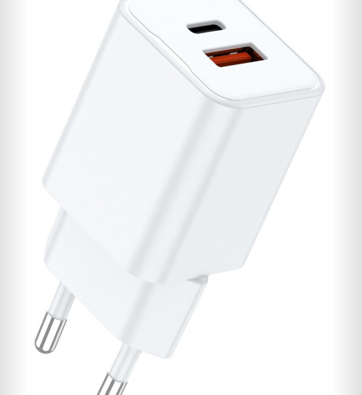 Lemontti Încărcător Rețea GaN Dual Port 25W 1x USB-C 1x