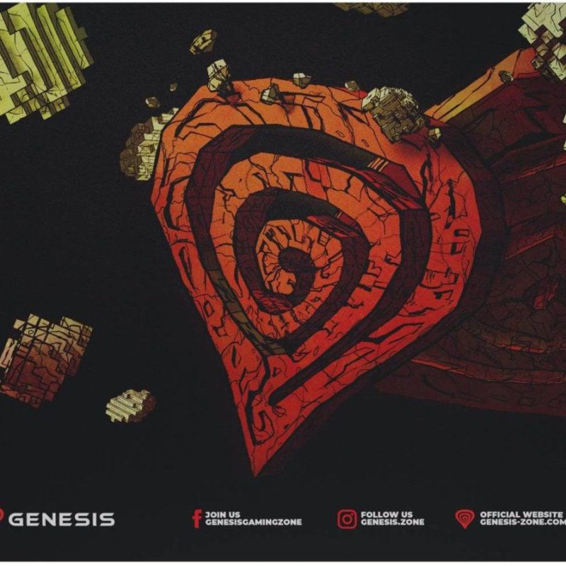 Mousepad Gaming GENESIS Ancient Stone, 250 x 210 mm, Multicolor