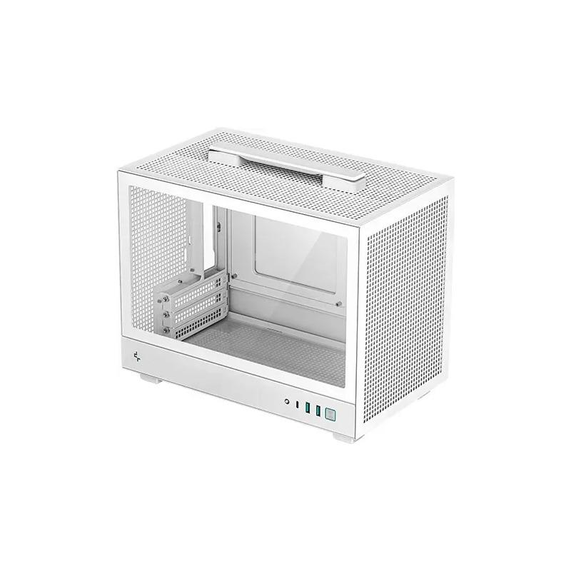 Carcasa DEEPCOOL CH160 WH, Mini Tower, White - imagine 4