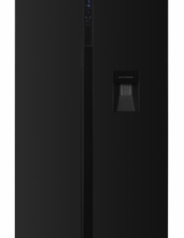 Side by Side HEINNER HSBS-H439NFBKWDE++, No Frost, 439 L, Clasa