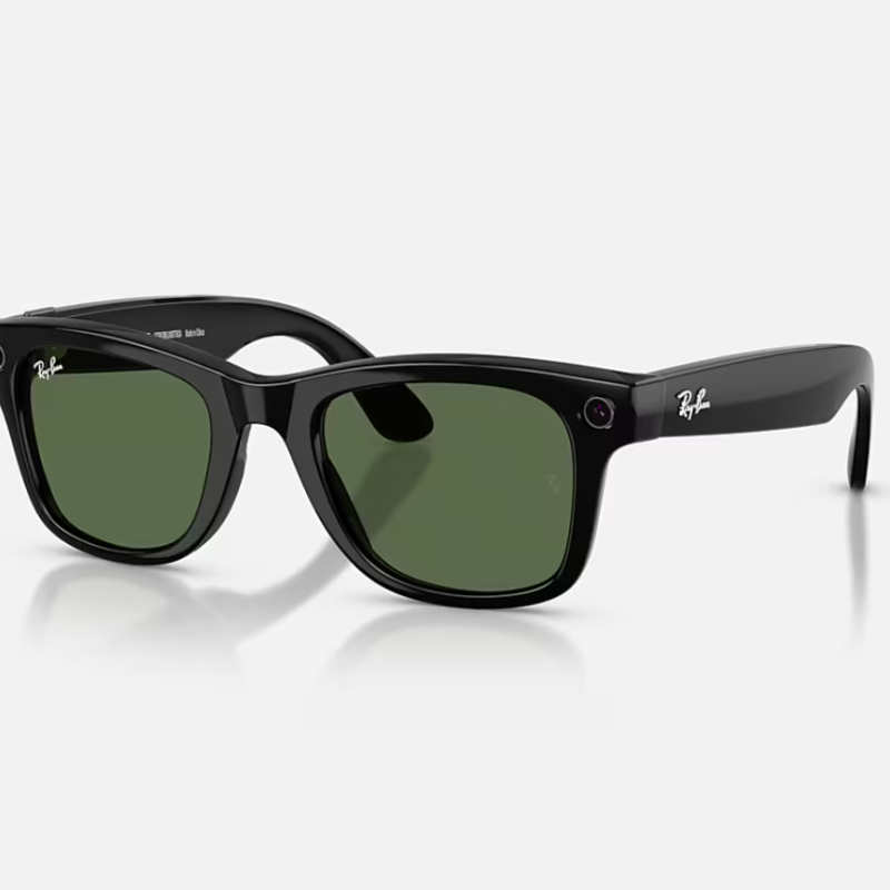 Ray-Ban Meta Wayfarer Gen 2 High Bridge Fit Shiny Black