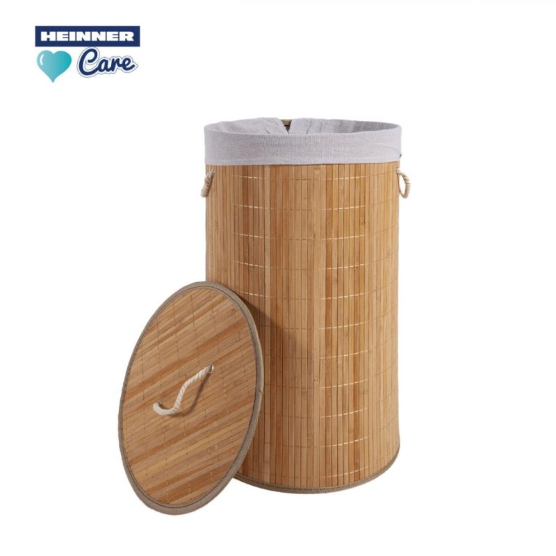 COS DE RUFE ROTUND DIN BAMBUS, 35x60 CM, 55 L